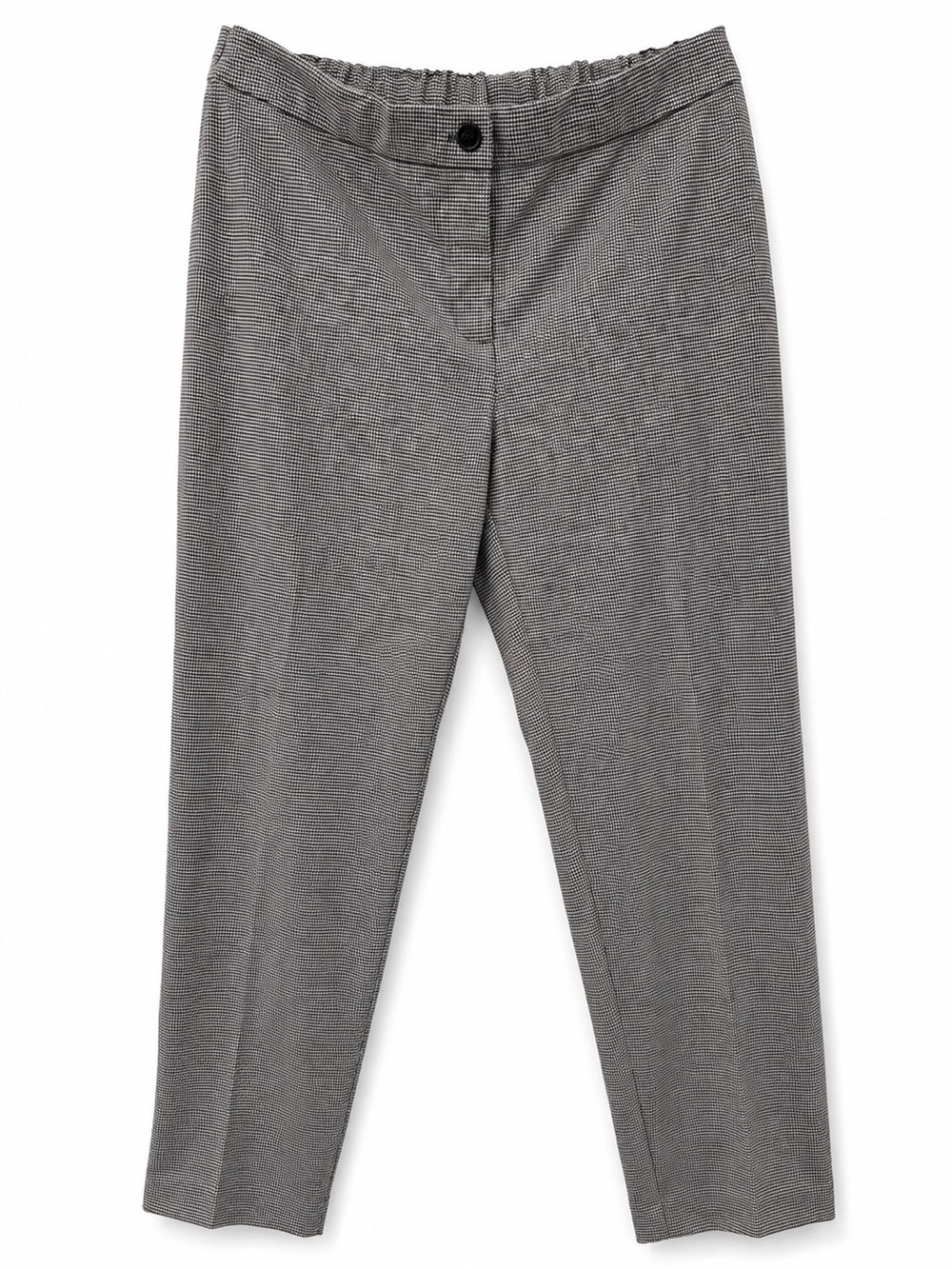 NWT Persona Marina Rinaldi Max Mara Houndstooth Knit Pull on Pants Italy